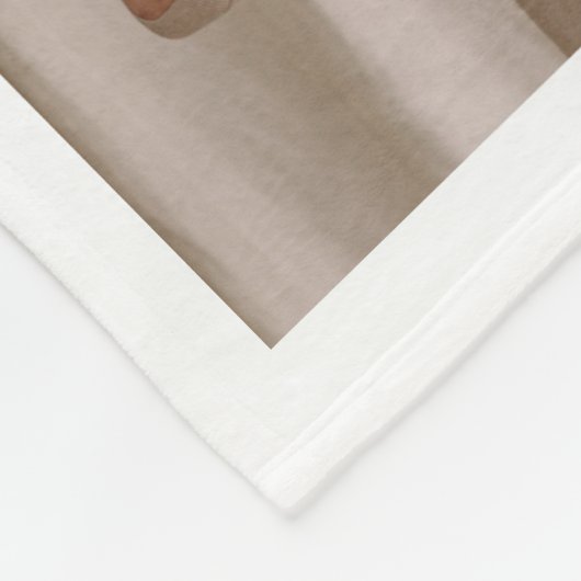 Beste pap ooit 11 Foto Collage Fleece Deken (Hoek)