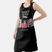 Beste pap ooit 3 Kinder fotocollage Schort (Insitu)