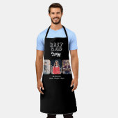 Beste pap ooit 3 Kinder fotocollage Schort (Gedragen)