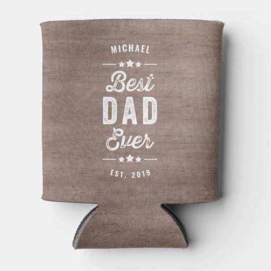  beste pap ooit aangepaste Koelbox Blikjeskoeler (Voorkant)