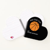 Beste pap ooit Basketball Distress Text Planner Notitieboek (Binnen)