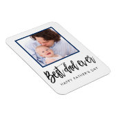 Beste pap ooit cadeautje voor vaders dag magneet (Rechterzijde)