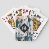 Beste pap ooit foto handgeschreven afspeelwagen pokerkaarten (Achterkant)