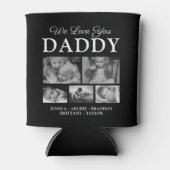 Beste pap ooit fotocollage blikjeskoeler (Voorkant)