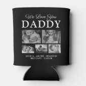 Beste pap ooit fotocollage blikjeskoeler (Achterkant)