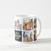 Beste pap ooit fotocollage koffiemok (Voorkant rechts)