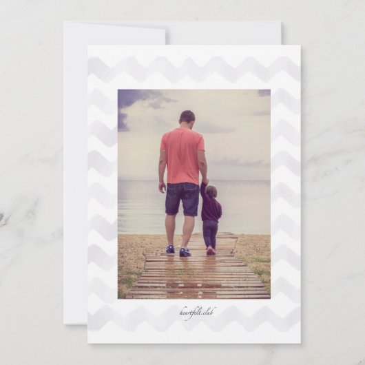 Beste pap ooit fotokaart (Achterkant)