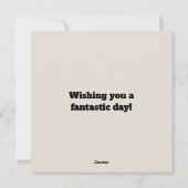 Beste pap ooit Funky Typografie 3 Foto Black Feestdagenkaart (Achterkant)