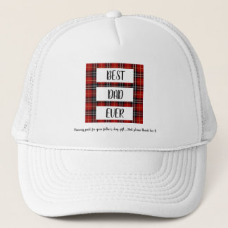 Beste pap ooit Funny Quote Vaderdag Gift Trucker Pet