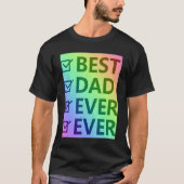 Beste pap ooit, geprikte Mannen van LGBTQ-proud, c T-shirt (Voorkant)