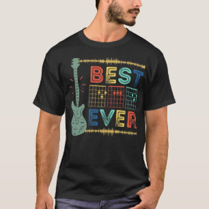 Beste pap ooit gitaarkoorden, grappige cadeautjes  t-shirt