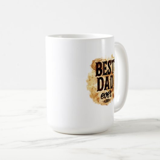 Beste pap ooit Mok (Voorkant rechts)