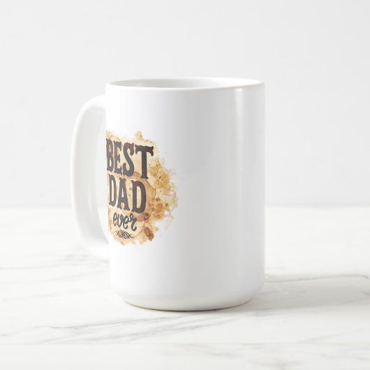 Beste pap ooit Mok (Voorkant links)