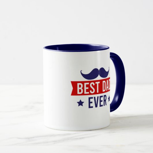 Beste pap ooit Mok (Voorkant rechts)