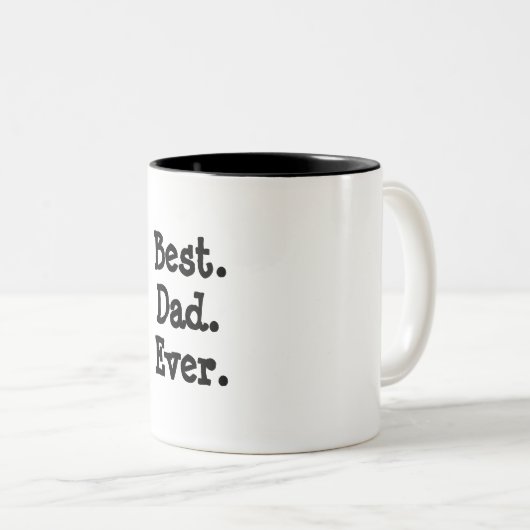 Beste pap ooit Mok (Voorkant rechts)