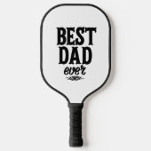 Beste pap ooit Mok Pickleball Paddle (Voorkant)