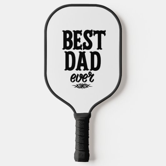 Beste pap ooit Mok Pickleball Paddle (Achterkant)
