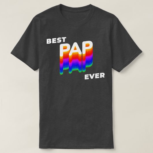 Beste pap ooit opa vaders dag t-shirt (Design voorkant)