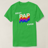 Beste pap ooit opa vaders dag t-shirt (Design voorkant)