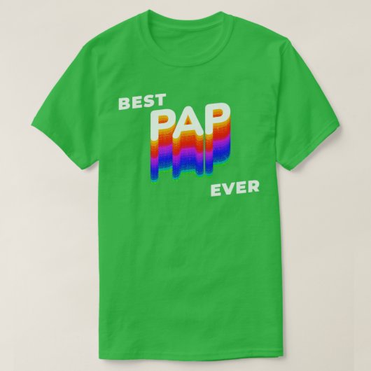 Beste pap ooit opa vaders dag t-shirt (Design voorkant)