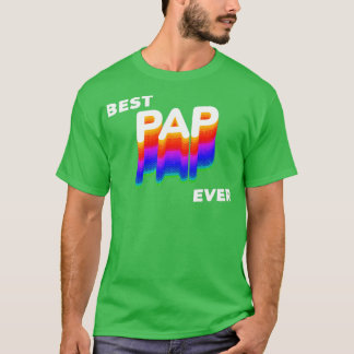 Beste pap ooit opa vaders dag t-shirt