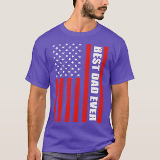 Beste pap ooit patriottisch t-shirt