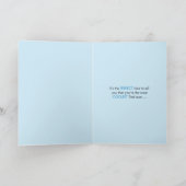 Beste pap ooit prijs voor vaders dag kaart (Binnen)