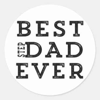 Beste pap ooit ronde sticker