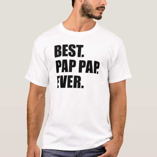 Beste pap ooit t-shirt (Voorkant)