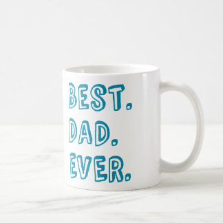 Beste pap ooit tekstontwerp koffiemok