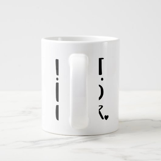 Beste pap ooit uniek Vaderdag Grote Koffiekop (Achterkant)