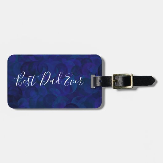 Beste pap ooit unieke Vaderdag Bagagelabel (Voorkant horizontaal)