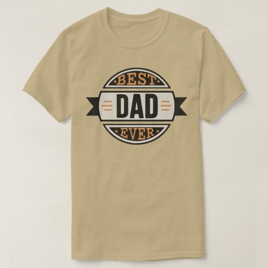 Beste pap ooit vaderdag Beste pap ooit mannen T-shirt (Design voorkant)