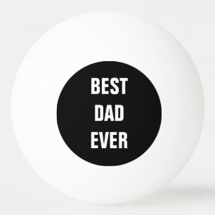 Beste pap ooit Vaderdag, op maat Pingpongbal