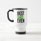 Beste pap ooit Vaderdag Travel Mug Reisbeker (Links)