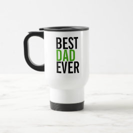 Beste pap ooit Vaderdag Travel Mug Reisbeker