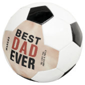 Beste pap ooit Waterverf vaderdag Voetbal (Drie kwart)