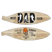 Beste pap ooit wensen komen op maat basketbal (Panelen)