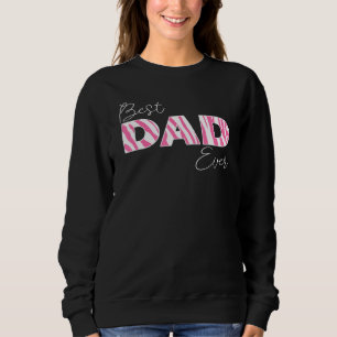 Beste pap ooit Zebra Boy Girl Matching Family Love Trui