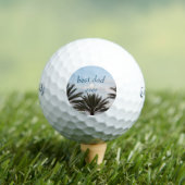 Beste pap op 2 Golf Balls Golfballen (Insitu Shirt)