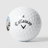 Beste pap op 2 Golf Balls Golfballen (Logo)