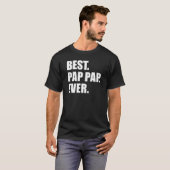 Beste Pap Pap Ooit T-shirt (Voorkant volledig)