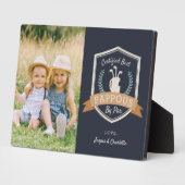 Beste pap per stuk | Golf Grandpa Fotoplaat (Zijkant)