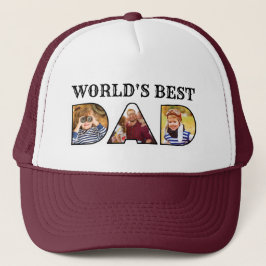 Beste pap prijsopgave Modern 3 Foto Collage Trucker Pet