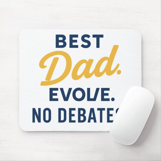 Beste Pap Quote Mousepad Muismat (Met muis)