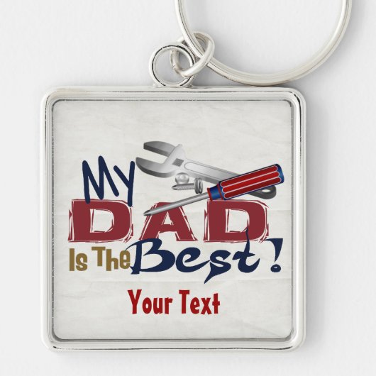 Beste pap Sleutelhanger (Voorkant)