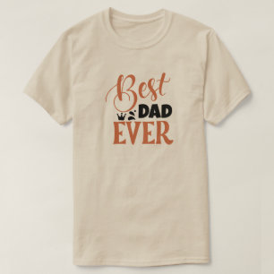 Beste pap van de laatste dag of Vaderdag T-shirt