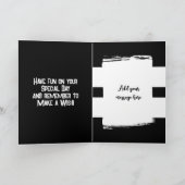 Beste papa 4 foto's houden van je zwart kaart (Binnen)