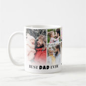 Beste Papa 8 Foto Collage Vader Koffiemok (Links)