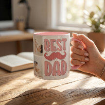 Beste papa aangepaste foto Vaderdag cadeau voor va
